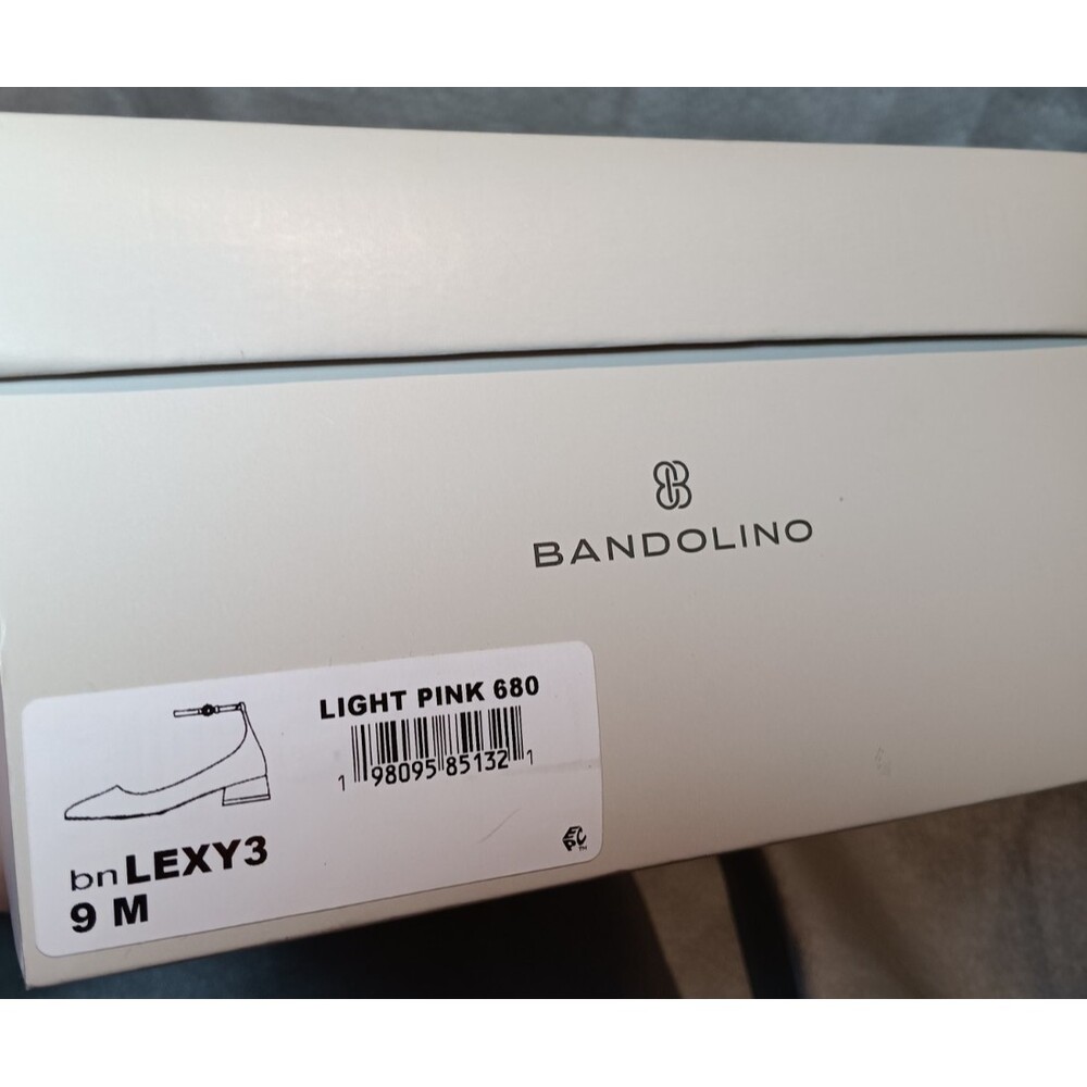 Bandolino Lexy Pump 9M Dusty Pink Ankle Strap Dress Shoe New in Box - Picture 6 of 7